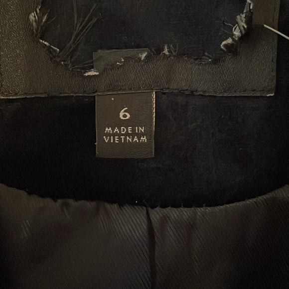 VELVET BOYFRIEND BLAZER Black Goth size 6 New Without tags Sexy Matrix - Picture 9 of 14